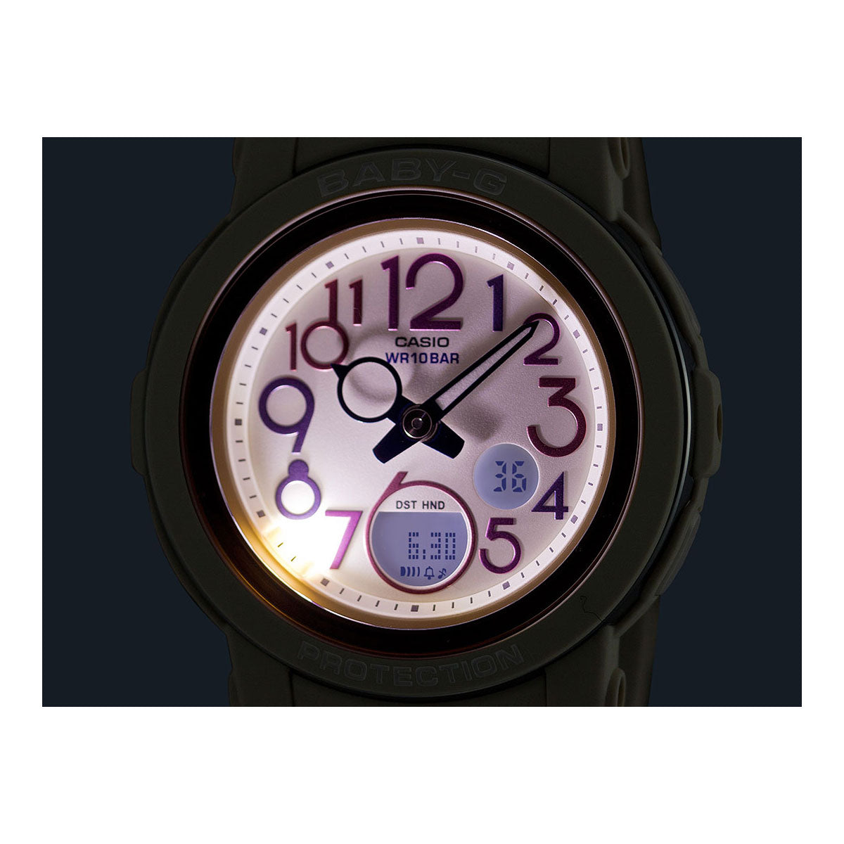 BABY-G カシオ ベビーG レディース 腕時計 BGA-290PA-7AJF ホワイト