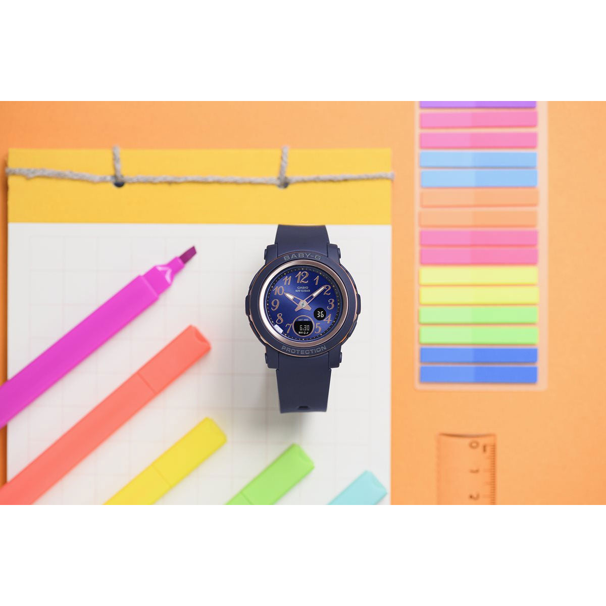 BABY-G カシオ ベビーG レディース 腕時計 BGA-290SA-2AJF ネイビー