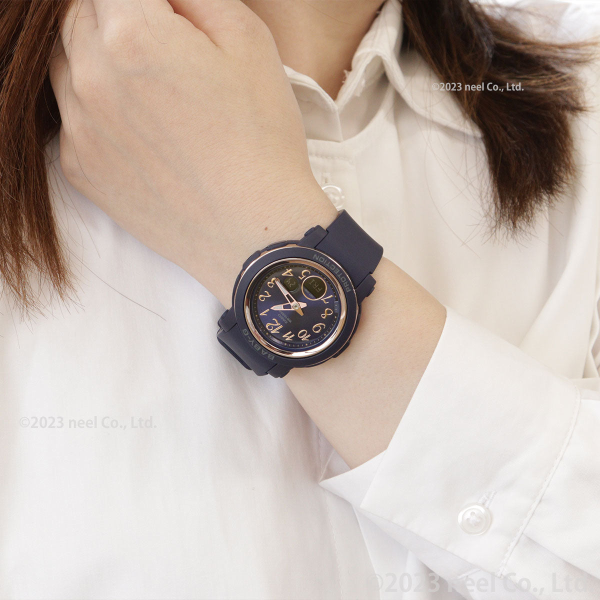 BABY-G カシオ ベビーG レディース 腕時計 BGA-290SA-2AJF ネイビー