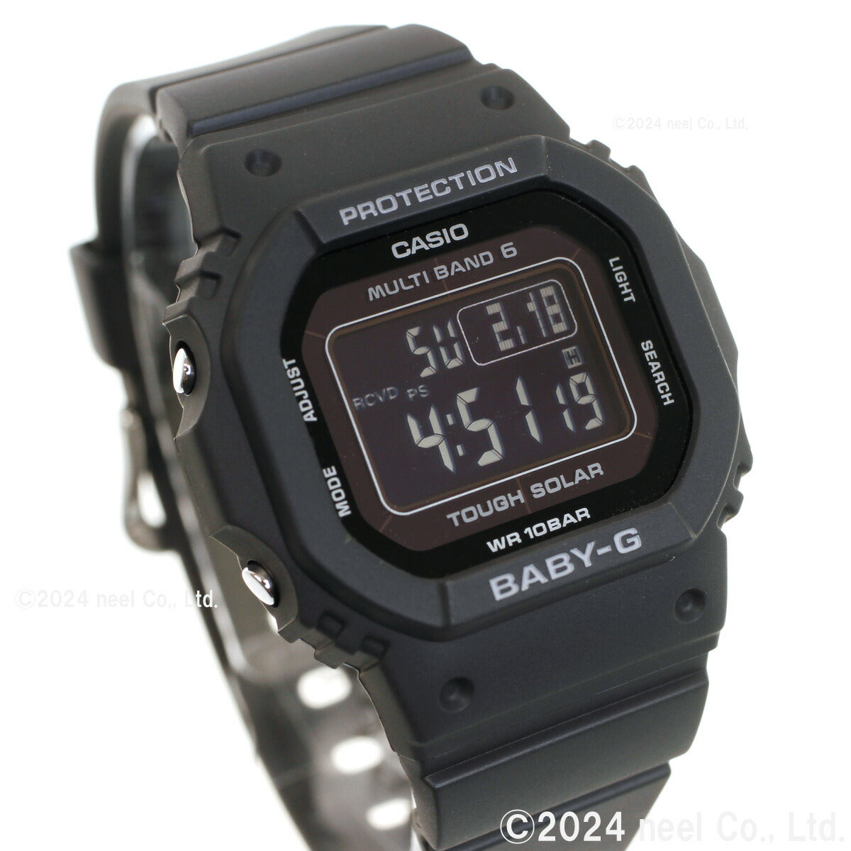 BABY-G カシオ ベビーG レディース 電波 ソーラー 腕時計 タフソーラー BGD-5650-1CJF オールブラック