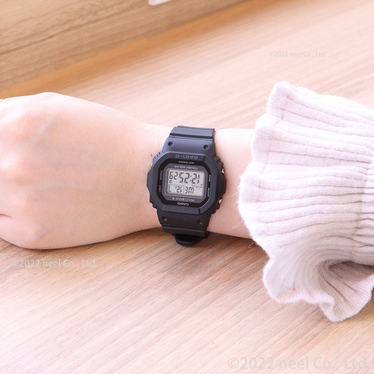 BABY-G カシオ ベビーG レディース 電波 ソーラー 腕時計 タフソーラー オールブラック BGD-5650-1JF