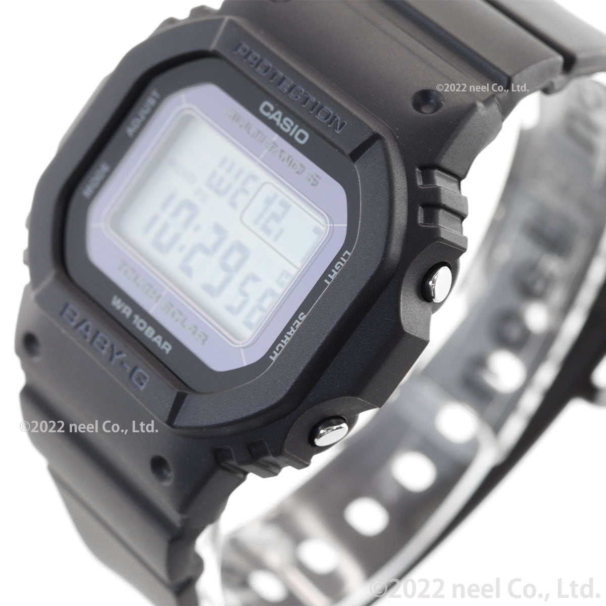 BABY-G カシオ ベビーG レディース 電波 ソーラー 腕時計 タフソーラー オールブラック BGD-5650-1JF