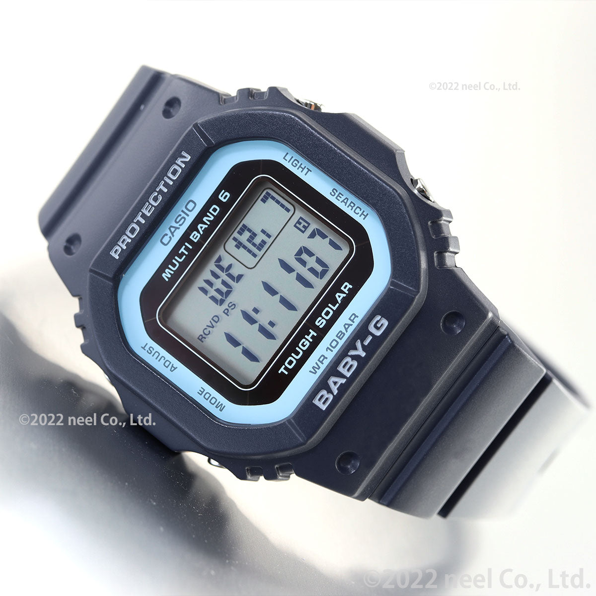 BABY-G カシオ ベビーG レディース 電波 ソーラー 腕時計 タフソーラー ネイビー ブルー BGD-5650-2JF