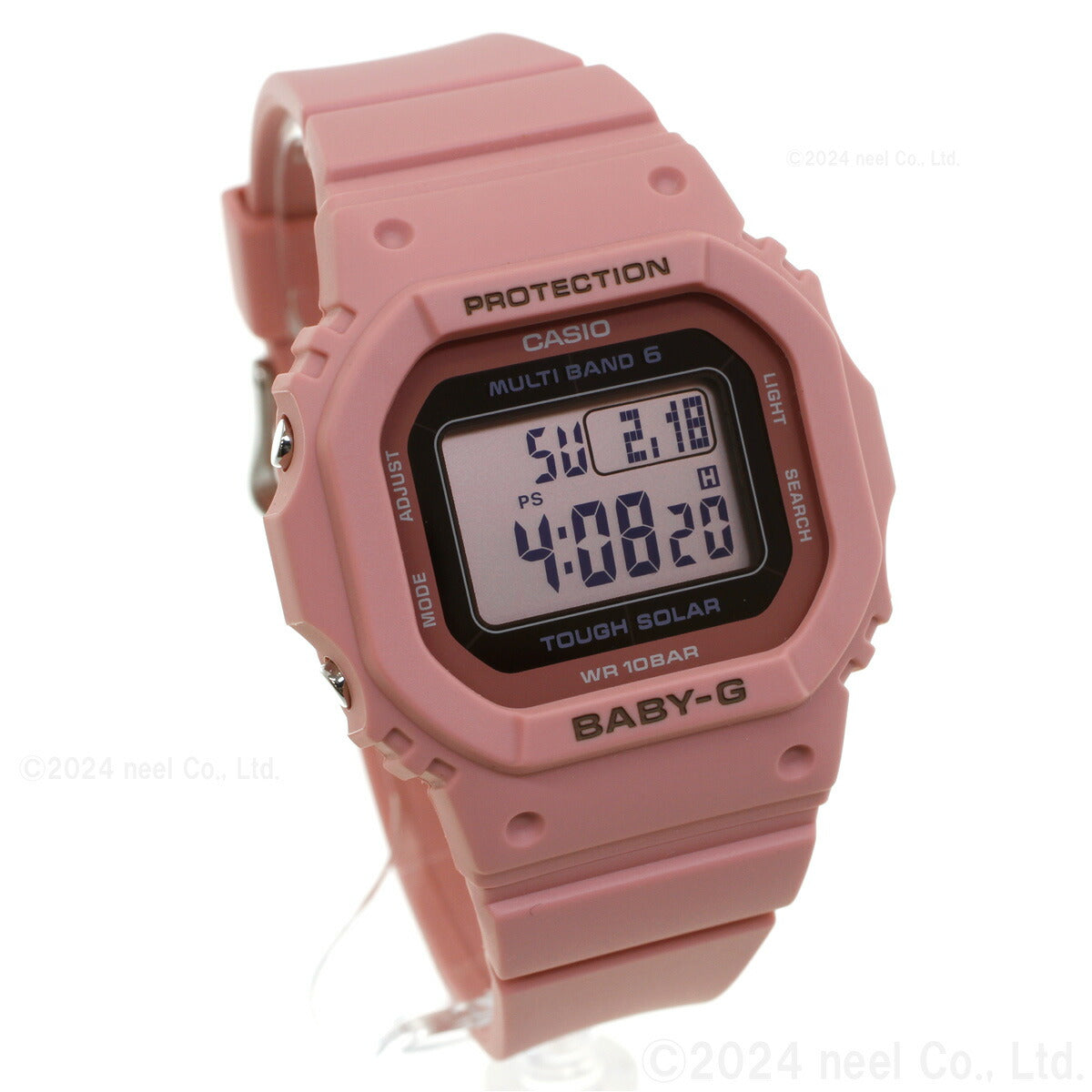 BABY-G カシオ ベビーG レディース 電波 ソーラー 腕時計 タフソーラー BGD-5650-4JF スモーキーピンク