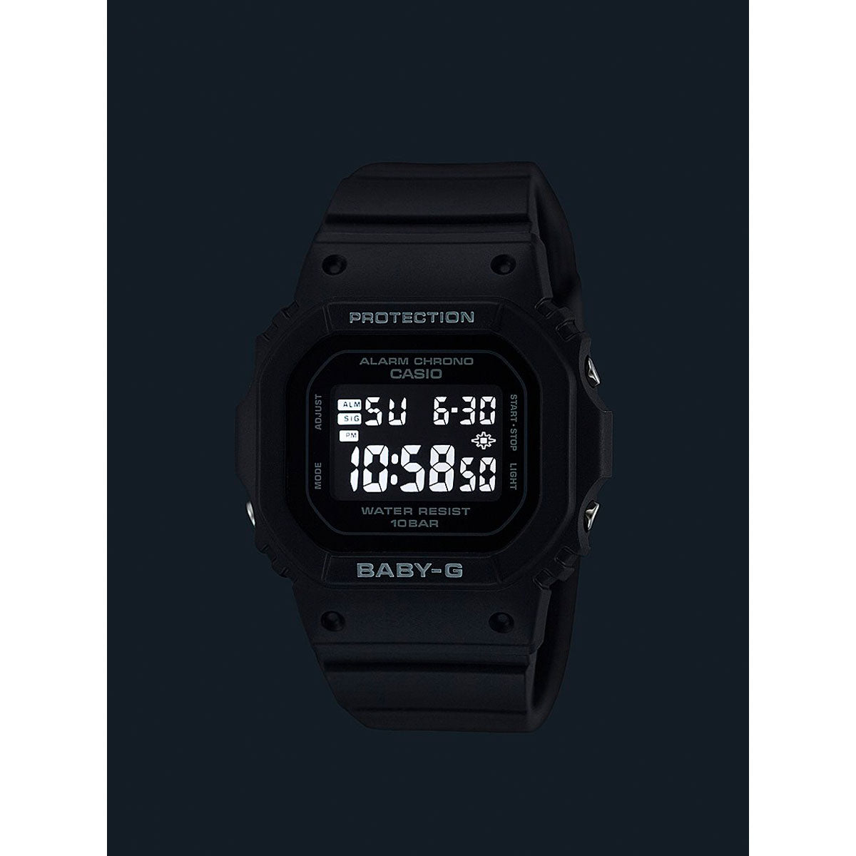 BABY-G カシオ ベビーG レディース デジタル 腕時計 BGD-565U-1JF ブラック