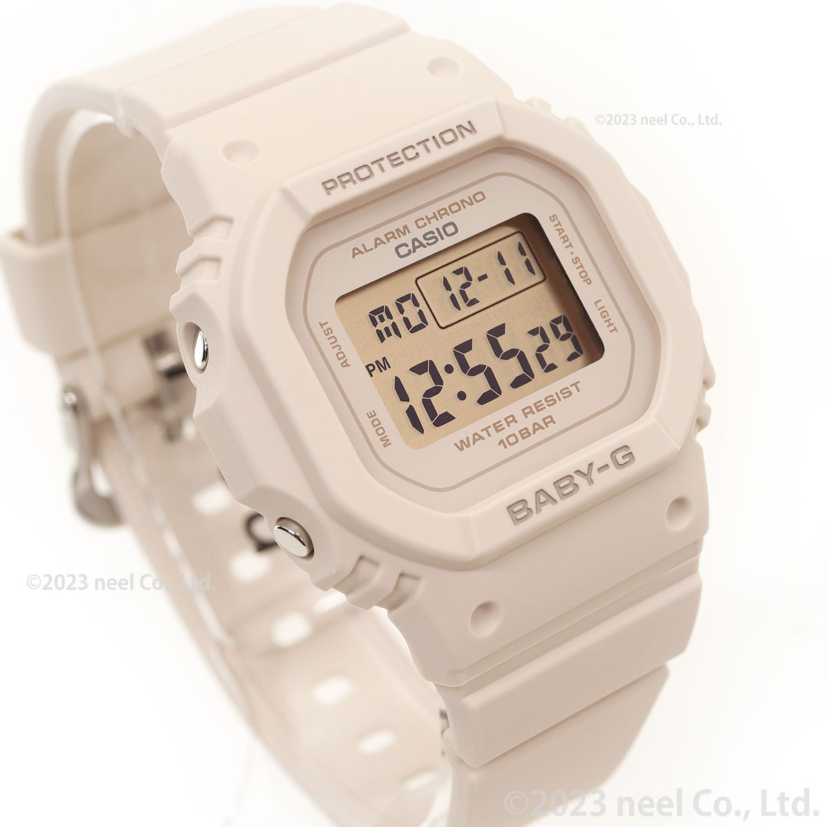 BABY-G カシオ ベビーG レディース デジタル 腕時計 BGD-565U-4JF ピンクベージュ