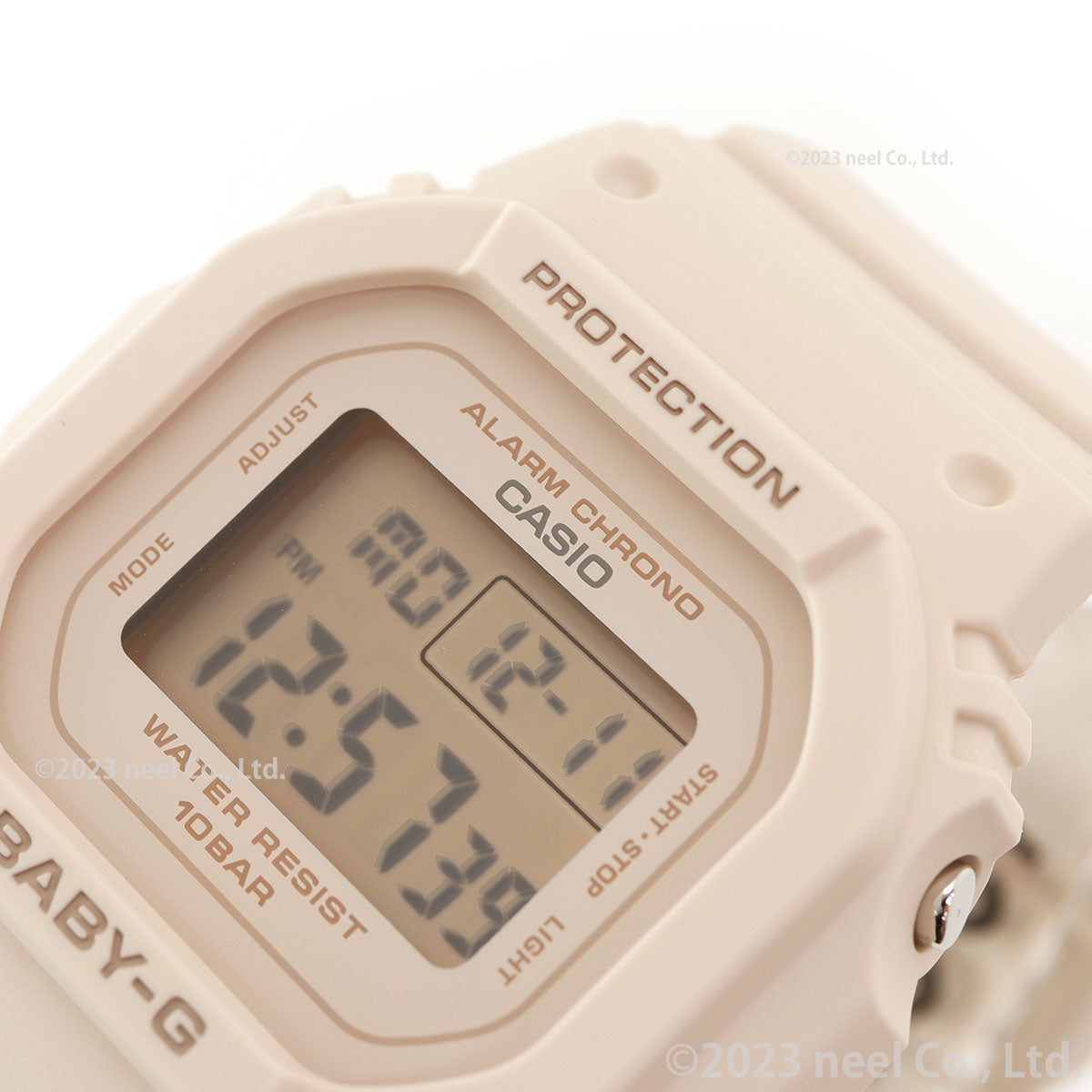 BABY-G カシオ ベビーG レディース デジタル 腕時計 BGD-565U-4JF ピンクベージュ