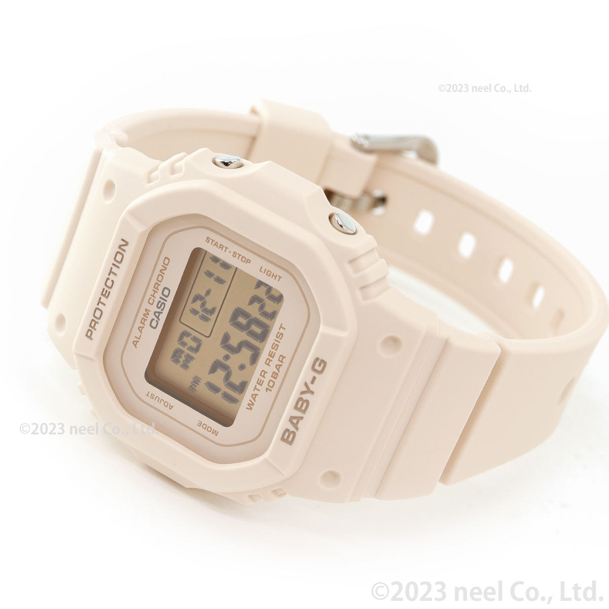 BABY-G カシオ ベビーG レディース デジタル 腕時計 BGD-565U-4JF ピンクベージュ