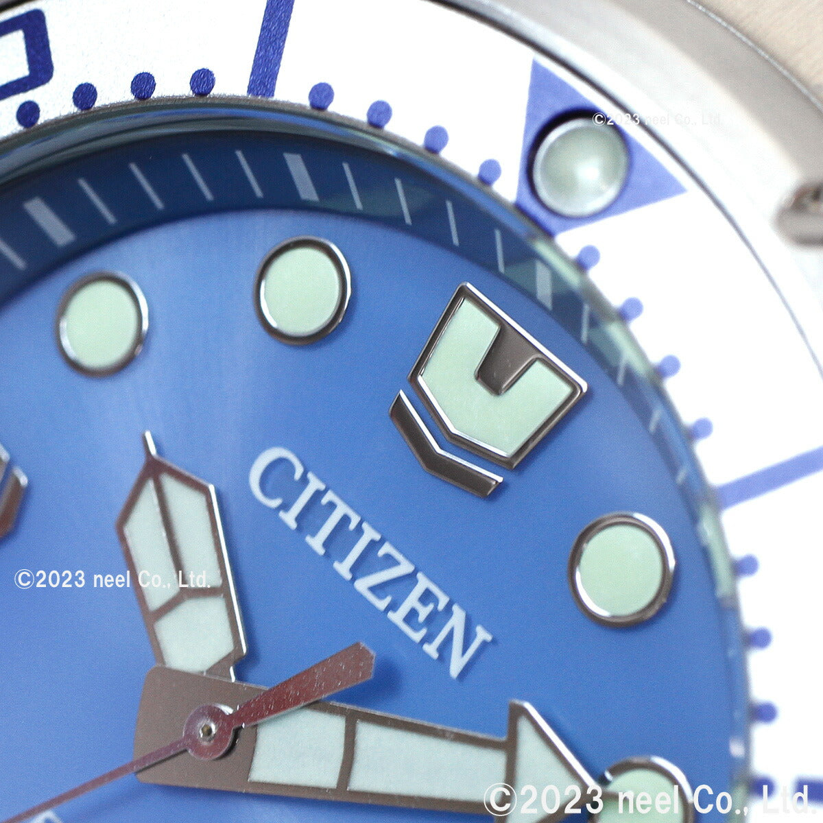 シチズン プロマスター マリン エコドライブ ダイバー200m 腕時計 メンズ BN0165-55L ダイバーズウオッチ ソーラー CITIZEN PROMASTER MARINE アイスブルー 氷河