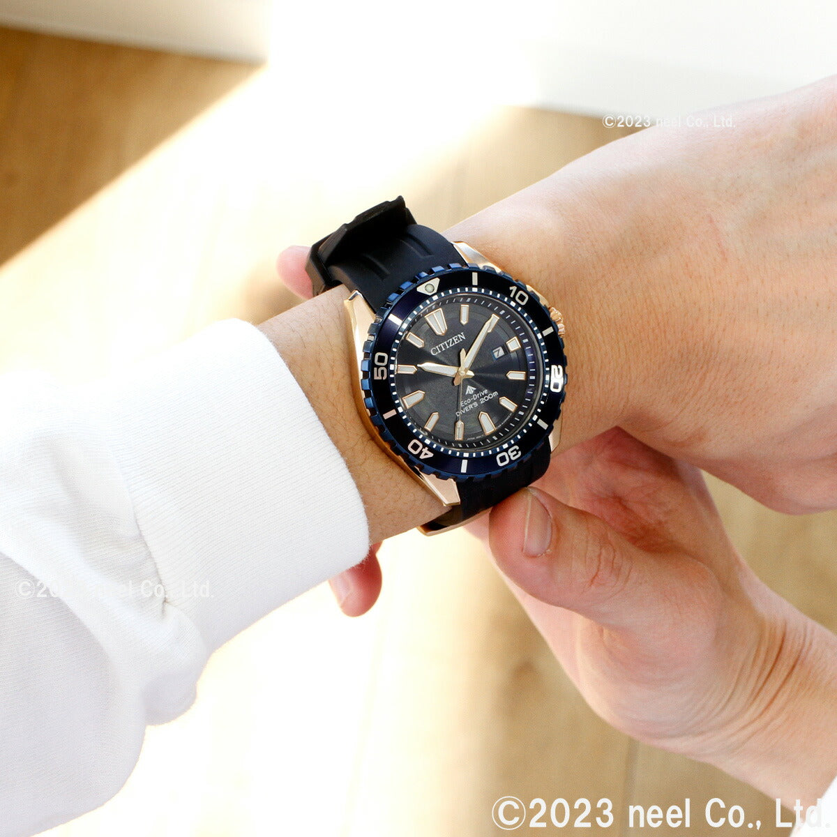 シチズン プロマスター マリン エコドライブ ダイバー200m 腕時計 メンズ BN0196-01L ダイバーズウォッチ ソーラー CITIZEN PROMASTER MARINE ブルー