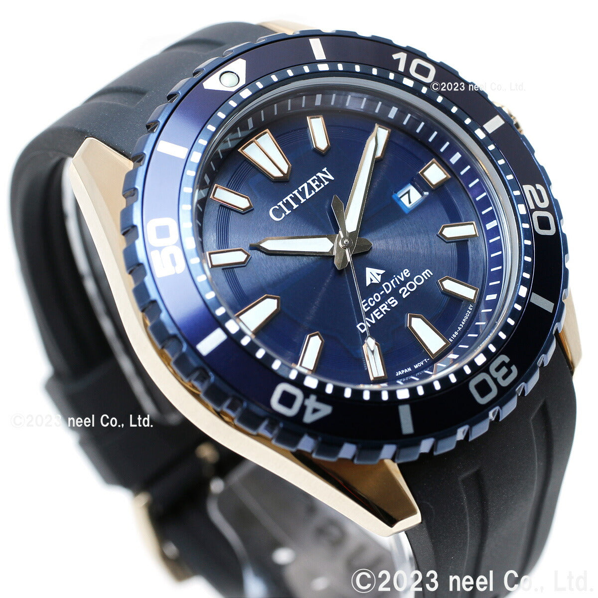 シチズン プロマスター マリン エコドライブ ダイバー200m 腕時計 メンズ BN0196-01L ダイバーズウォッチ ソーラー CITIZEN PROMASTER MARINE ブルー