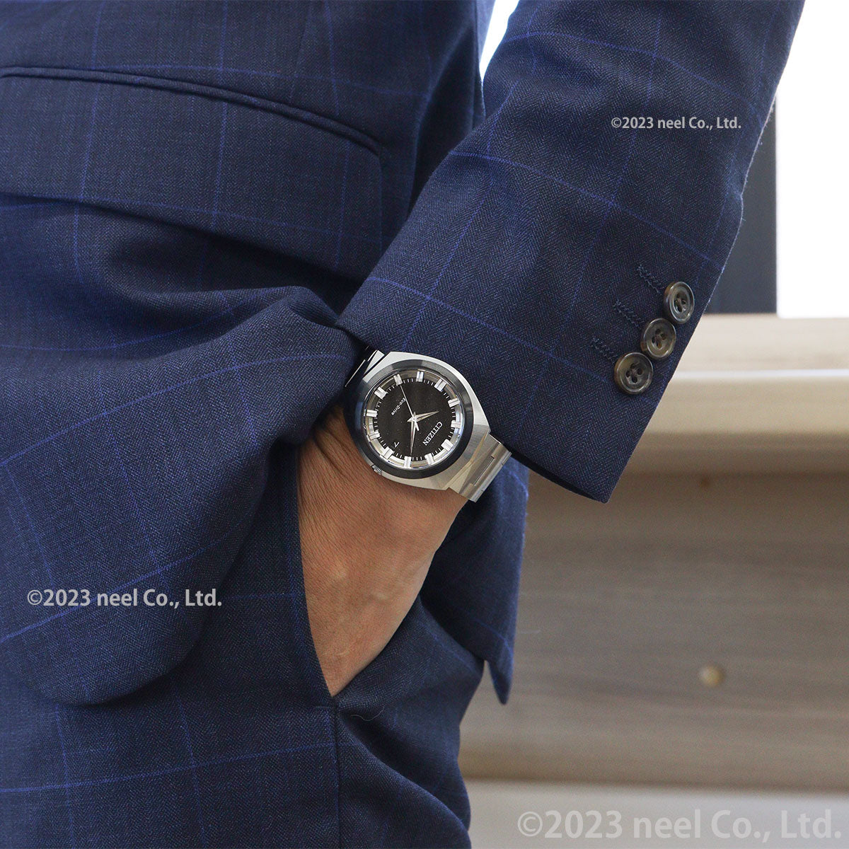 シチズン クリエイティブ ラボ CITIZEN CREATIVE LAB エコ・ドライブ 365 Eco-Drive 365 ソーラー 腕時計 メンズ BN1014-55E