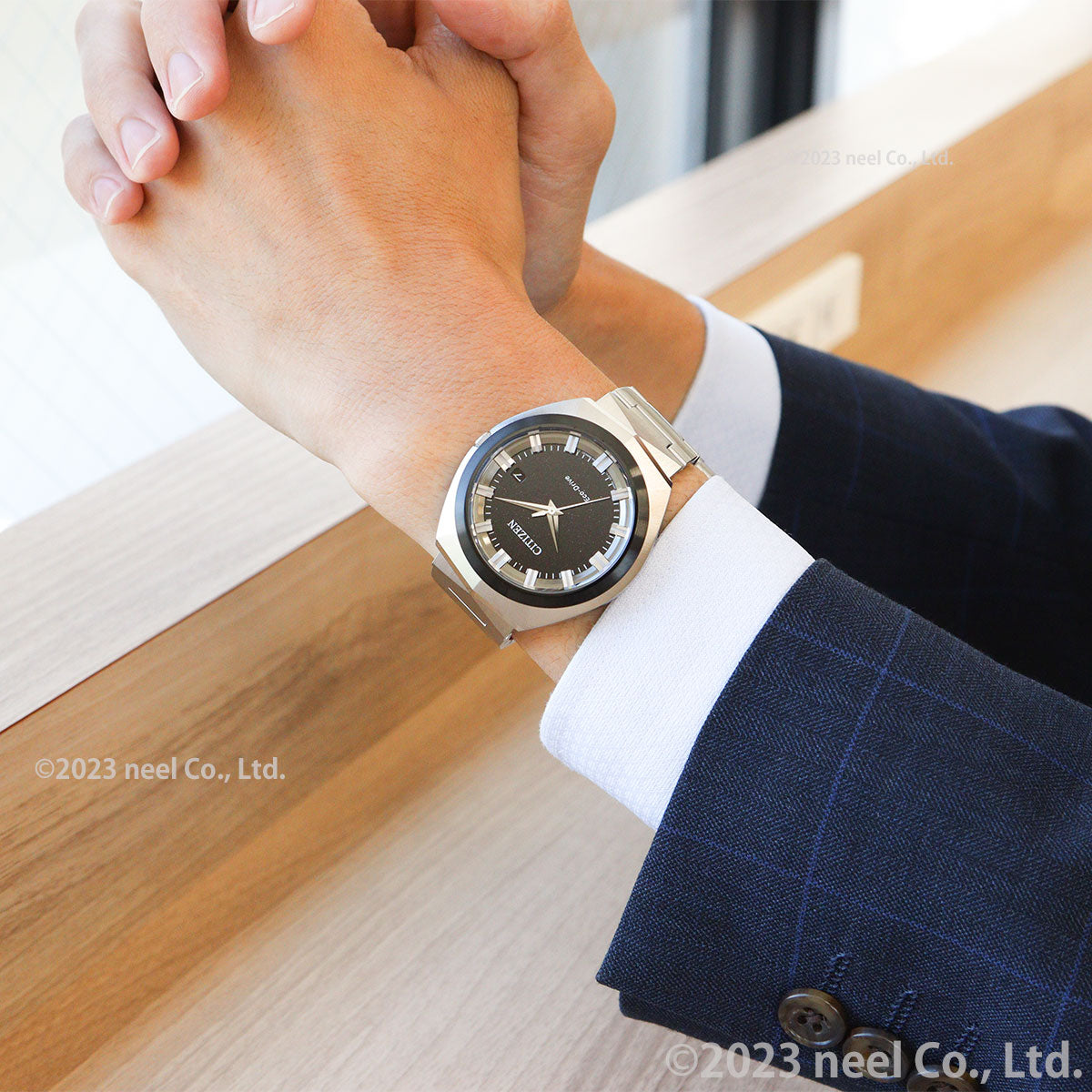 シチズン クリエイティブ ラボ CITIZEN CREATIVE LAB エコ・ドライブ 365 Eco-Drive 365 ソーラー 腕時計 メンズ BN1014-55E