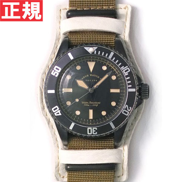 ヴァーグウォッチ VAGUE WATCH Co. 腕時計 BLK SUB!+GUIDI BASE ホースレザーベルト BS-L-B003