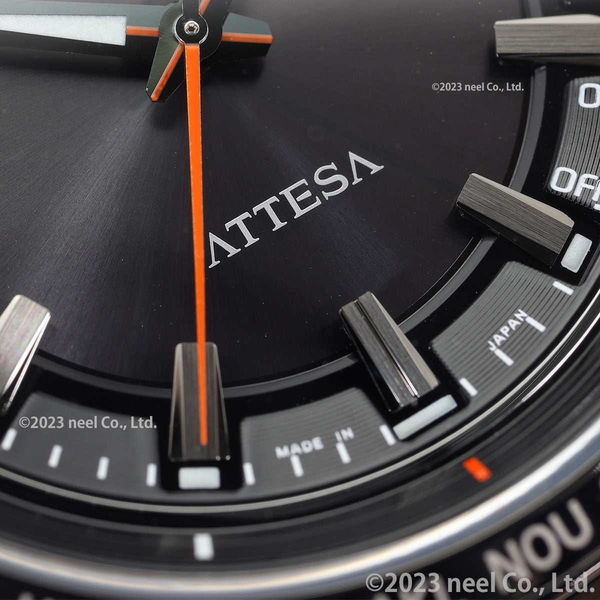 シチズン アテッサ CITIZEN ATTESA エコドライブ 電波時計 腕時計 メンズ CB0286-61E ACT Line Black Titanium Series【2024 新作】