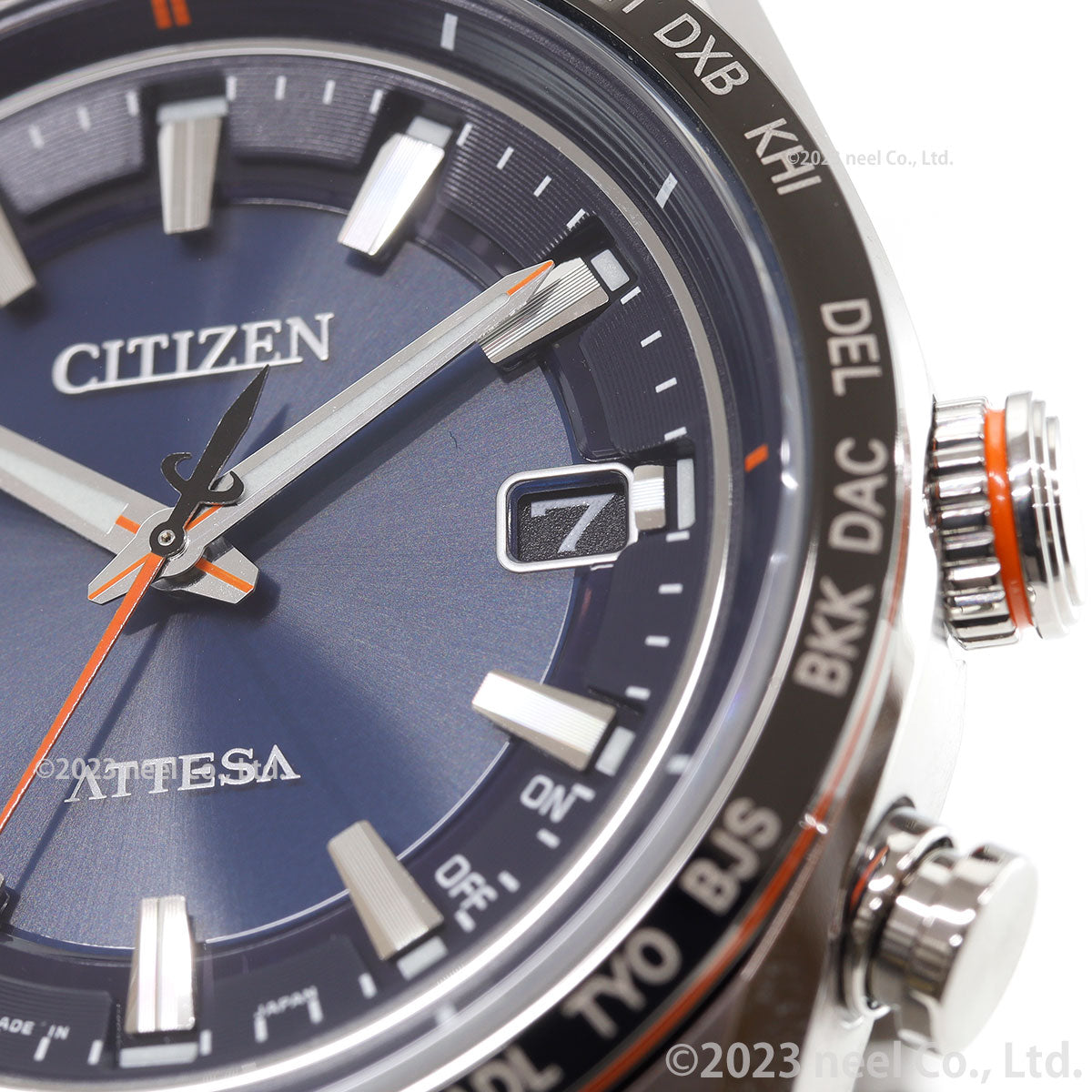 シチズン アテッサ CITIZEN ATTESA エコドライブ 電波時計 腕時計 メンズ CB0287-68L ACT Line Black Titanium Series【2024 新作】