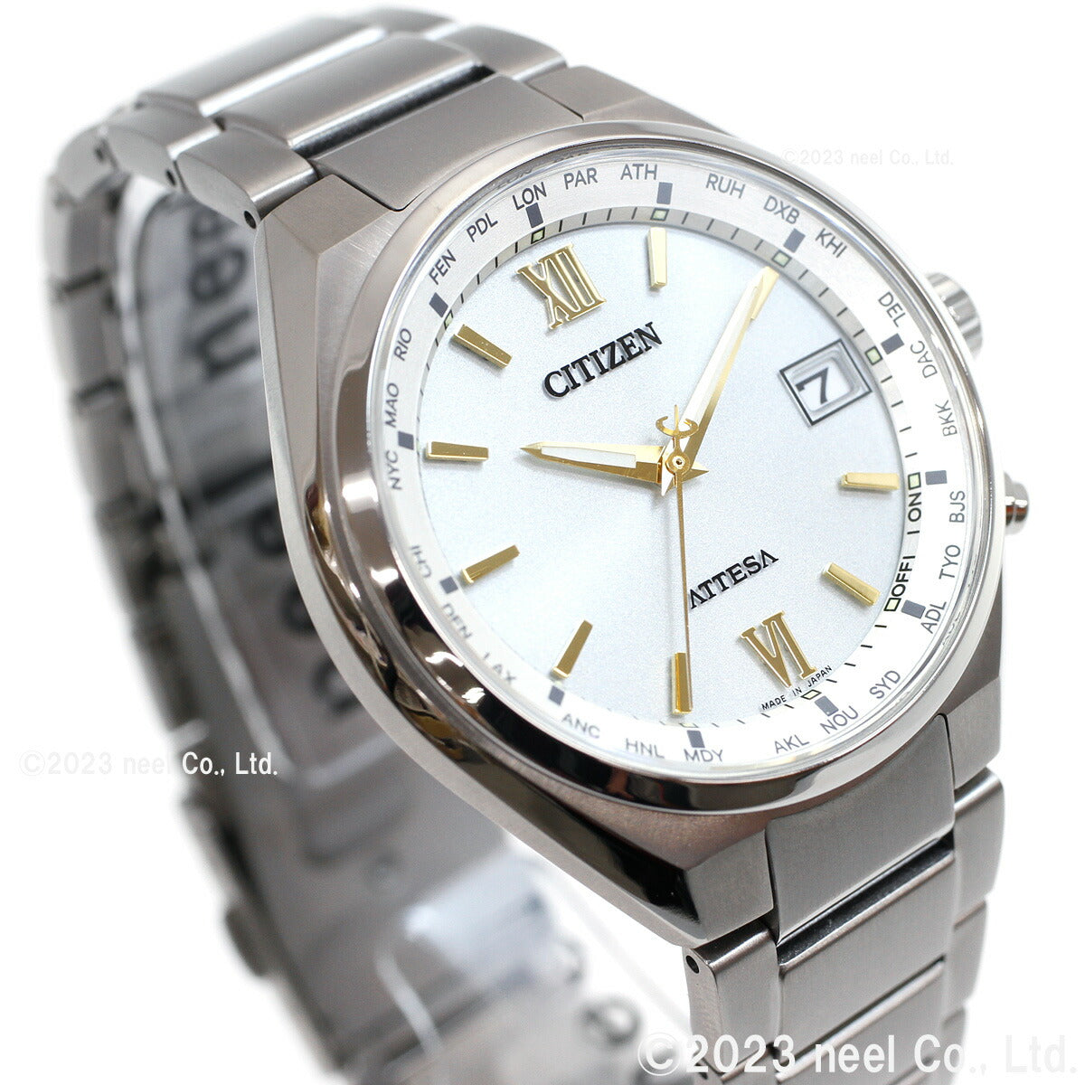 シチズン アテッサ CITIZEN ATTESA エコドライブ 電波時計 腕時計 メンズ ダイレクトフライト CB1120-50C