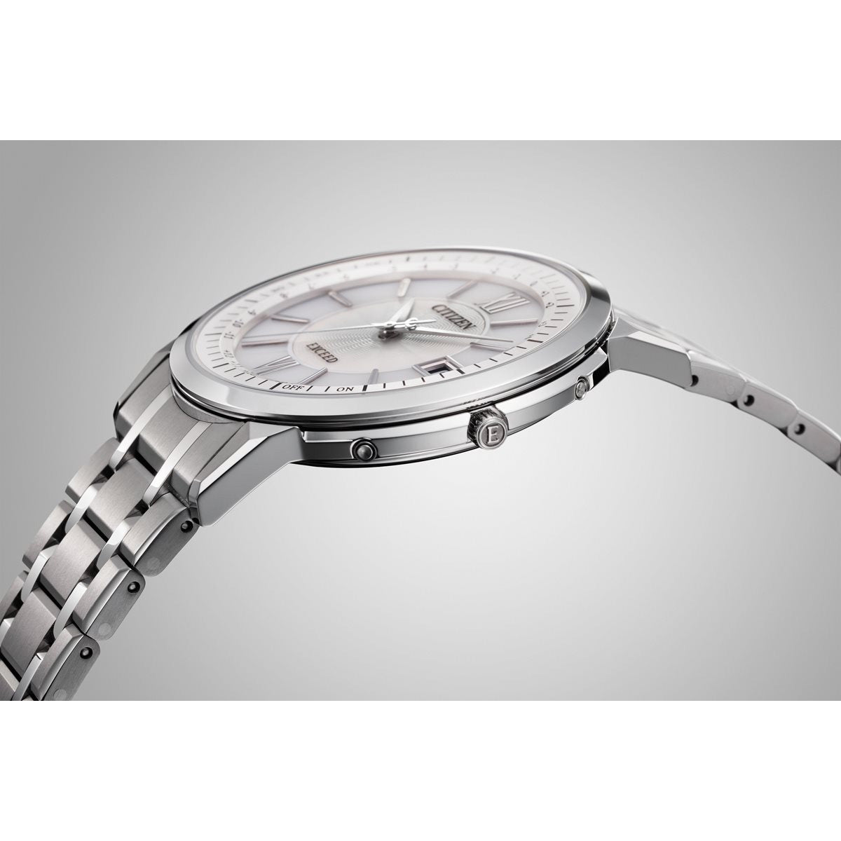 シチズン エクシード CITIZEN EXCEED エコドライブ 電波時計 腕時計 メンズ ダイレクトフライト CB1140-61D【2024 新作】