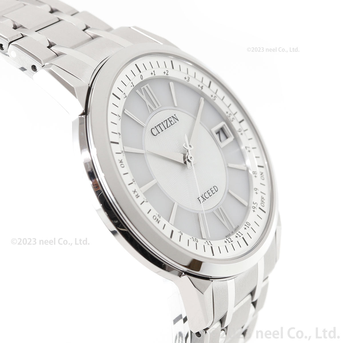 シチズン エクシード CITIZEN EXCEED エコドライブ 電波時計 腕時計 メンズ ダイレクトフライト CB1140-61D【2024 新作】