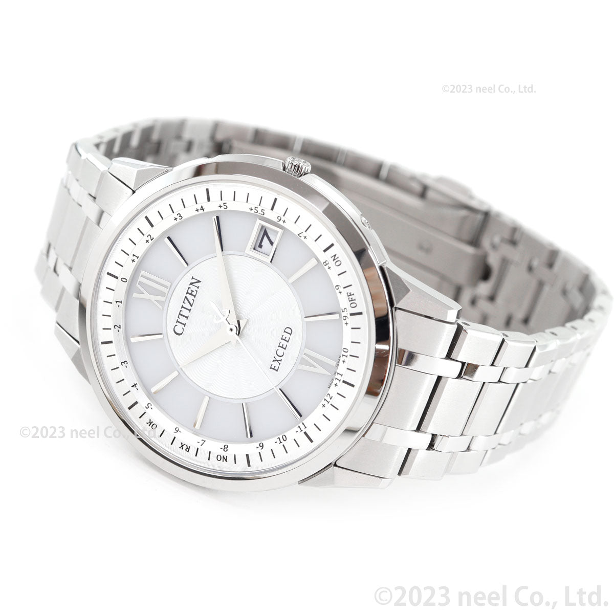 シチズン エクシード CITIZEN EXCEED エコドライブ 電波時計 腕時計 メンズ ダイレクトフライト CB1140-61D【2024 新作】