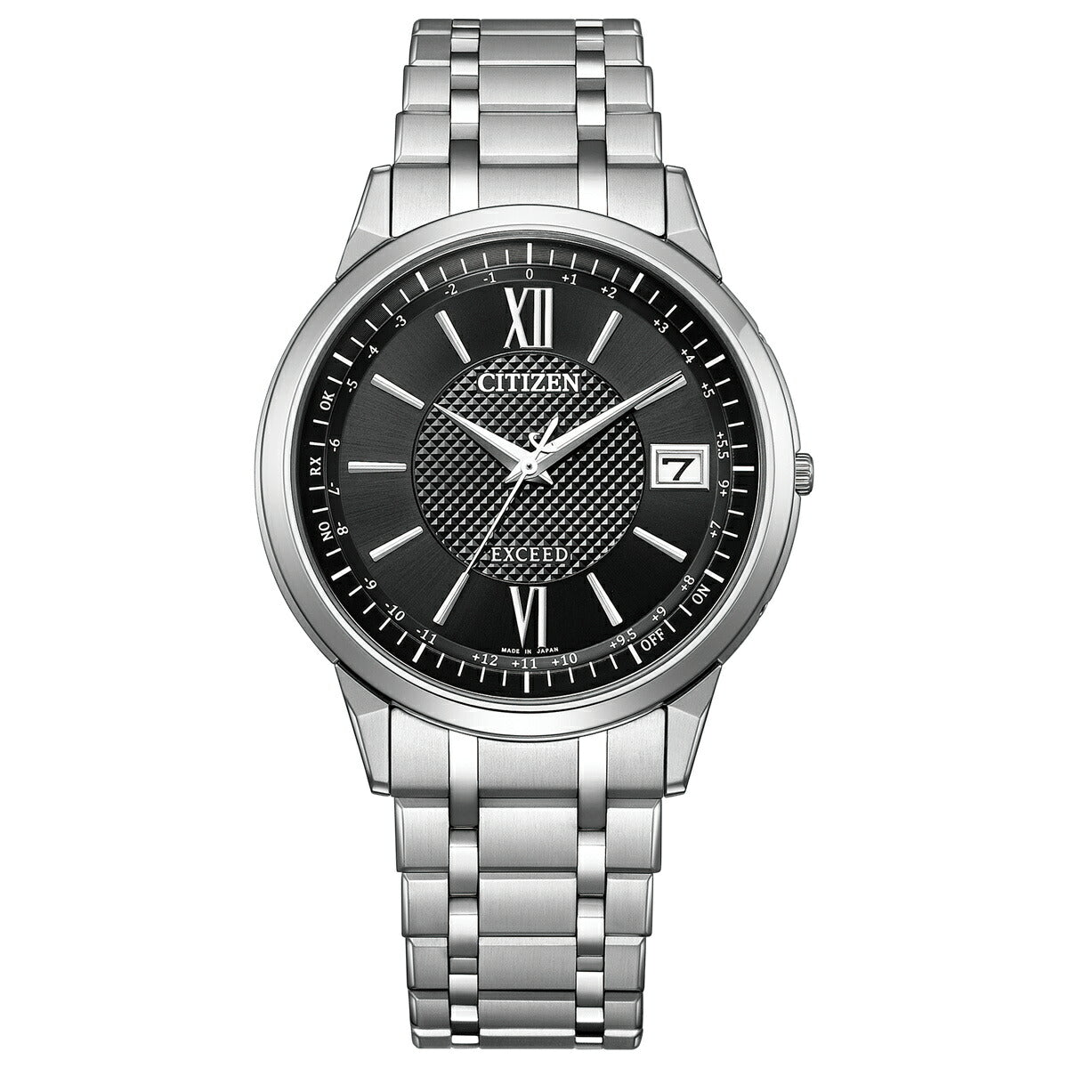 シチズン エクシード CITIZEN EXCEED エコドライブ 電波時計 腕時計 メンズ ダイレクトフライト CB1140-61E【2024 新作】