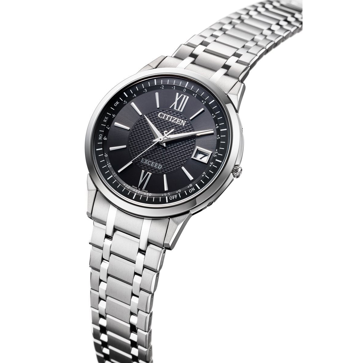 シチズン エクシード CITIZEN EXCEED エコドライブ 電波時計 腕時計 メンズ ダイレクトフライト CB1140-61E【2024 新作】