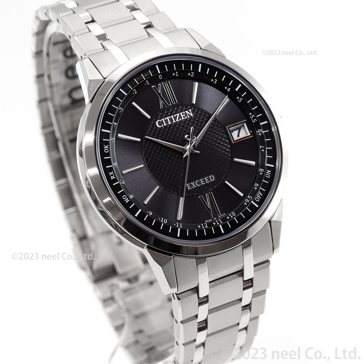 シチズン エクシード CITIZEN EXCEED エコドライブ 電波時計 腕時計 メンズ ダイレクトフライト CB1140-61E【2024 新作】