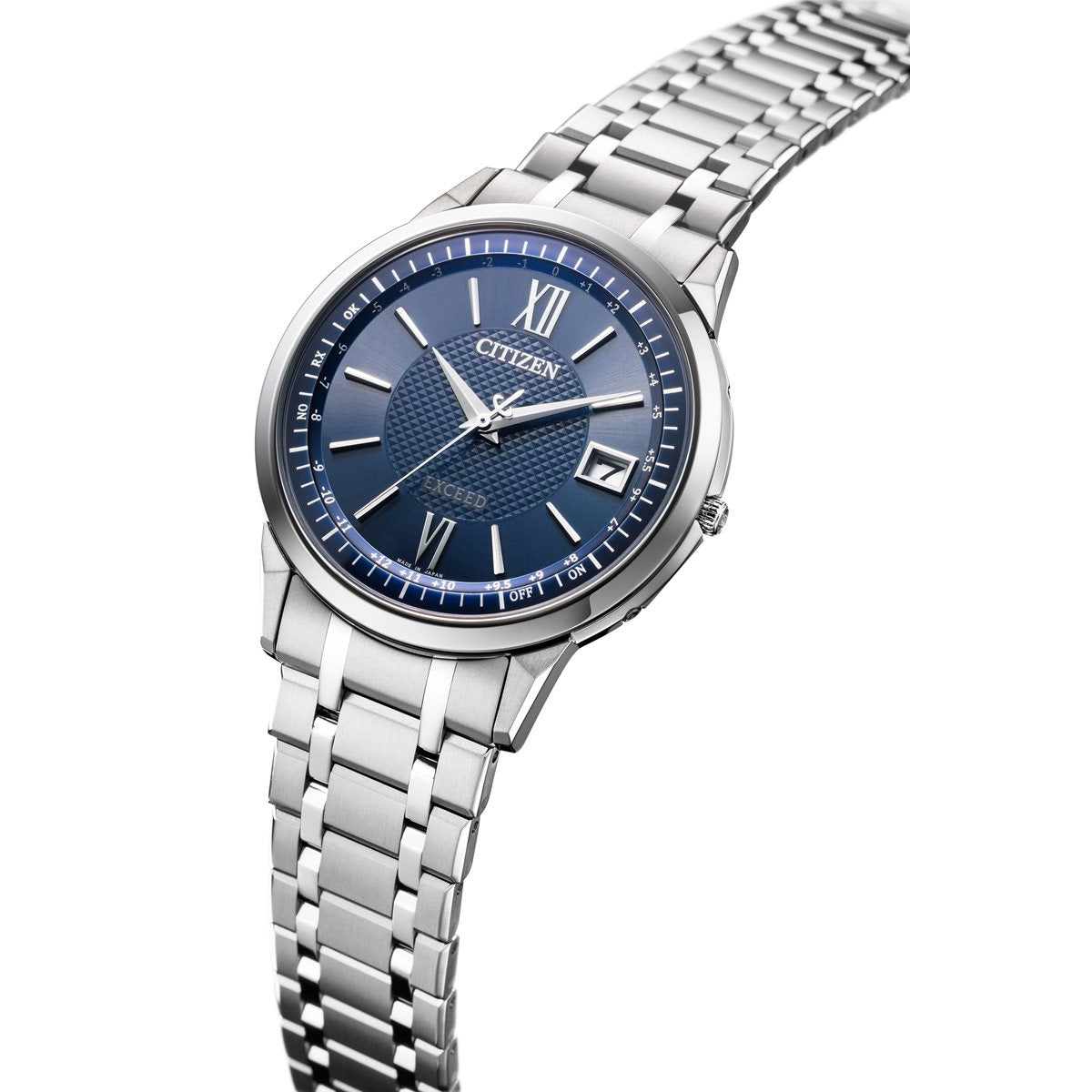 シチズン エクシード CITIZEN EXCEED エコドライブ 電波時計 腕時計 メンズ ダイレクトフライト CB1140-61L【2024 新作】