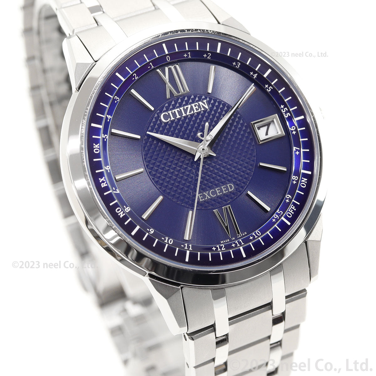 シチズン エクシード CITIZEN EXCEED エコドライブ 電波時計 腕時計 メンズ ダイレクトフライト CB1140-61L【2024 新作】