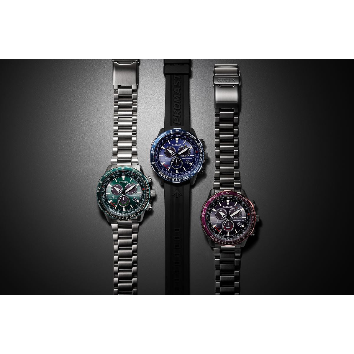 シチズン プロマスター スカイ CITIZEN PROMASTER SKY エコドライブ 電波時計 ダイレクトフライト 腕時計 メンズ クロノグラフ CB5006-02L