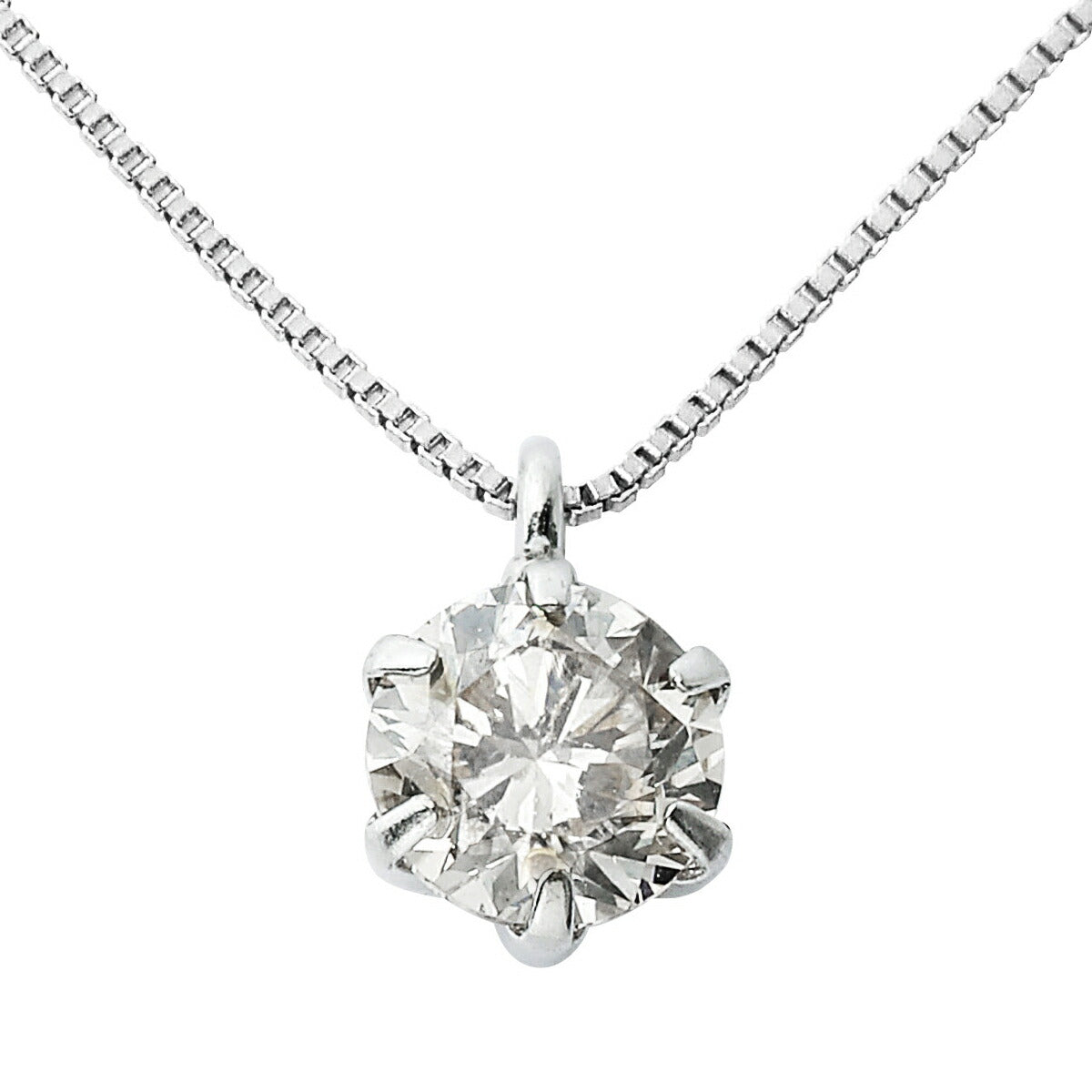 ダイヤモンド ネックレス 0.3カラット 0.3ct プラチナ D15041915 UGL鑑別カード付