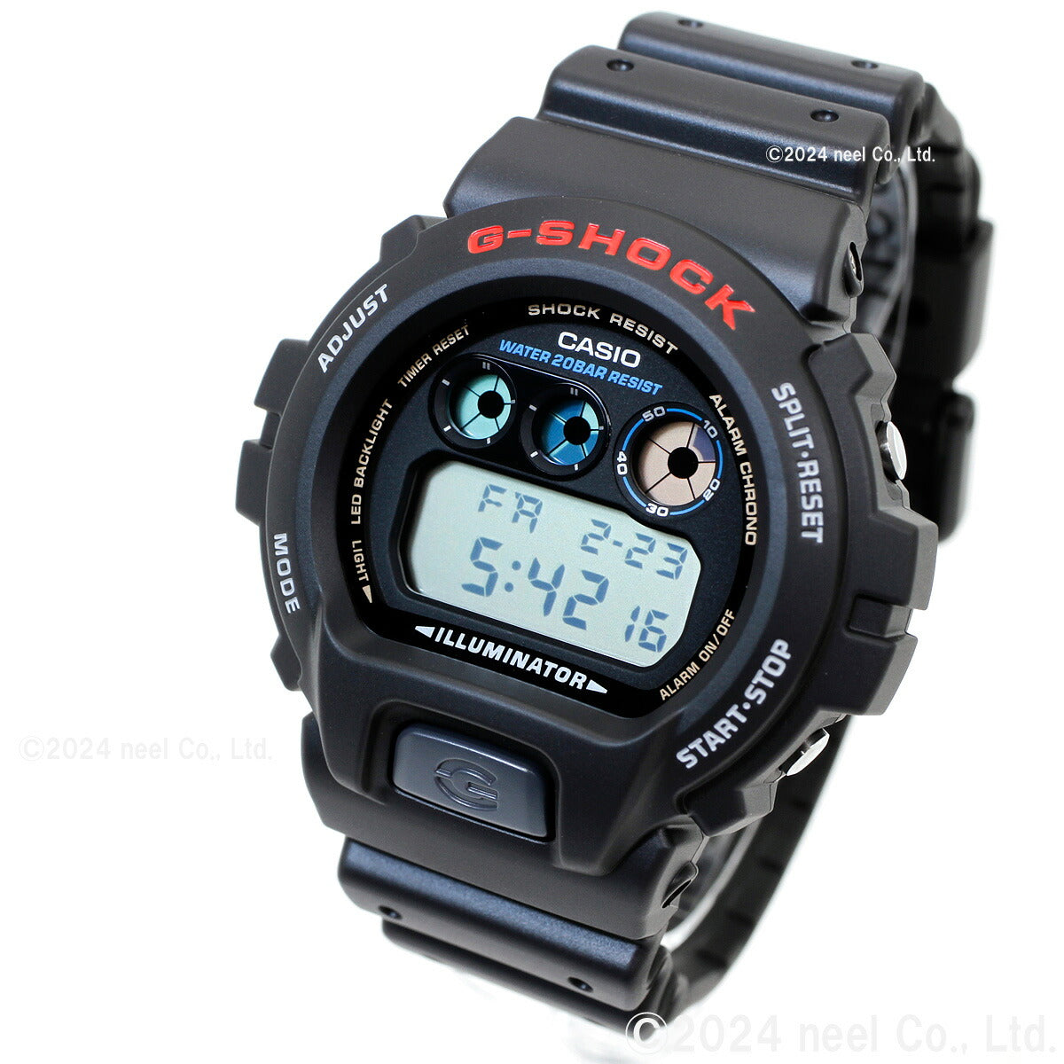G-SHOCK デジタル カシオ Gショック CASIO 腕時計 メンズ DW-6900U-1JF LEDバックライト【2024 新作】