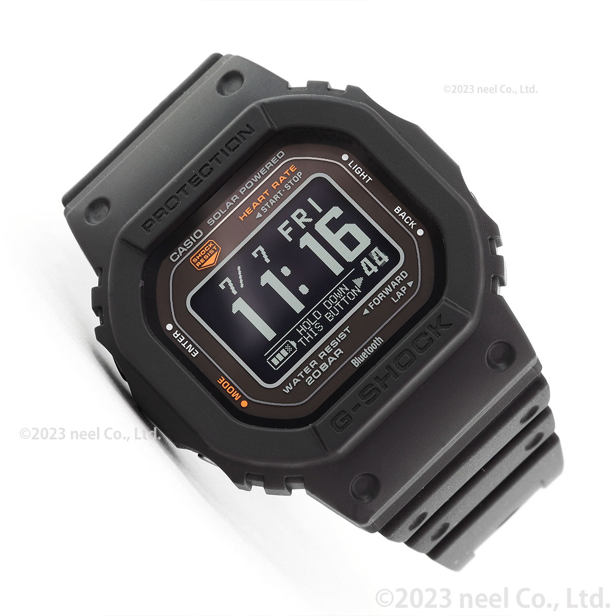 G-SHOCK G-SQUAD カシオ Gショック ジースクワッド CASIO DW-H5600-1JR Bluetooth搭載 USB充電対応 ソーラー 腕時計 メンズ スマートフォンリンク