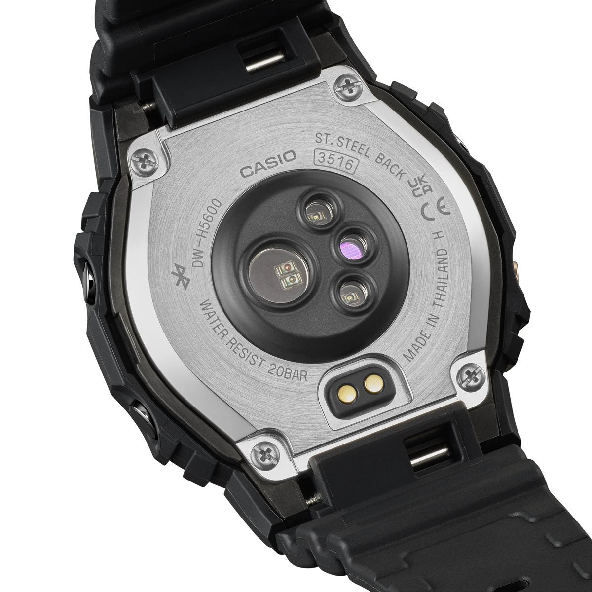 G-SHOCK G-SQUAD カシオ Gショック ジースクワッド CASIO DW-H5600-1JR Bluetooth搭載 USB充電対応 ソーラー 腕時計 メンズ スマートフォンリンク