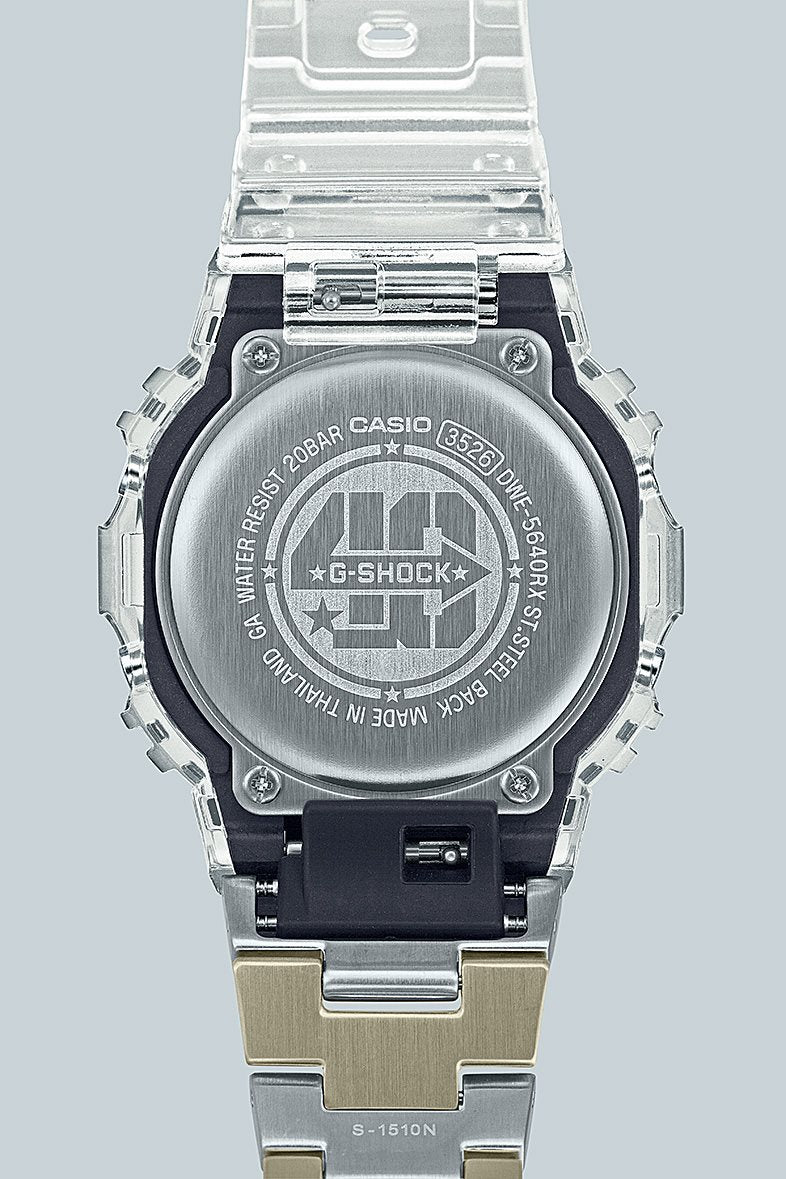 G-SHOCK カシオ Gショック CASIO 40th Anniversary Clear Remix DWE-5640RX-7JR デジタル 腕時計 メンズ クリアリミックス