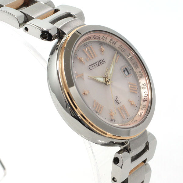 シチズン クロスシー CITIZEN XC エコドライブ ソーラー 電波時計 レディース 腕時計 HAPPY FLIGHT ハッピーフライト EC1034-59W【シチズン クロスシー】【正規品】【送料無料】