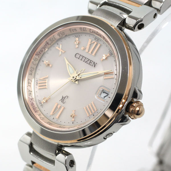 シチズン クロスシー CITIZEN XC エコドライブ ソーラー 電波時計 レディース 腕時計 HAPPY FLIGHT ハッピーフライト EC1034-59W【シチズン クロスシー】【正規品】【送料無料】