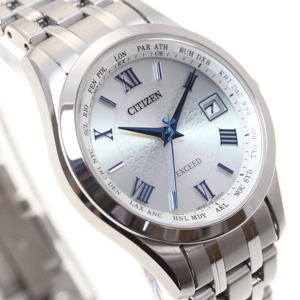 シチズン エクシード CITIZEN EXCEED エコドライブ ソーラー 電波時計 腕時計 レディース ペアウォッチ ダイレクトフライト EC1120-59B