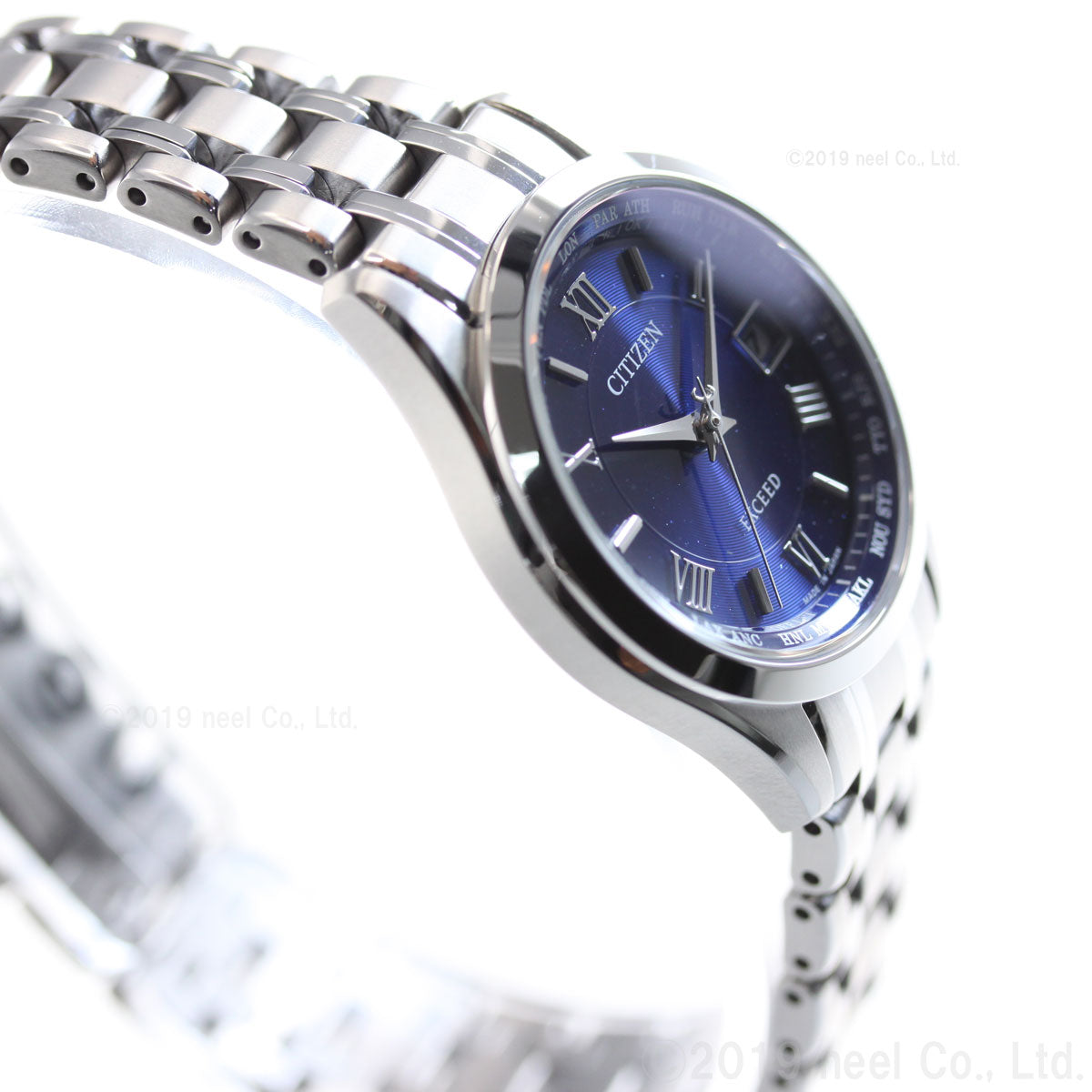 シチズン エクシード レディース エコドライブ 電波時計 ダイレクトフライト 腕時計 EC1120-59L