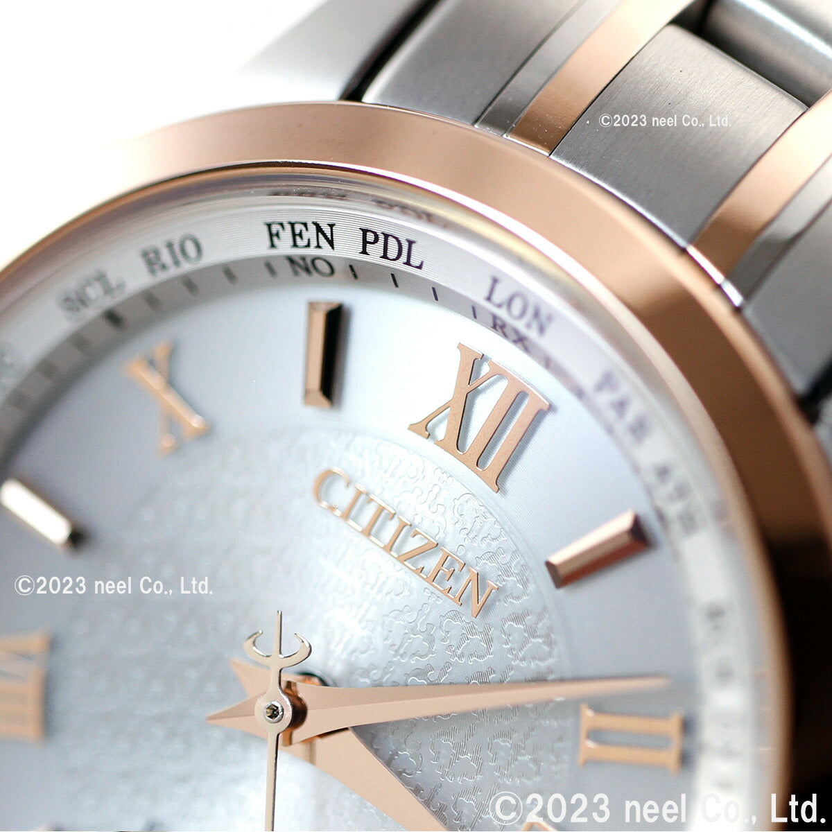 シチズン エクシード CITIZEN EXCEED エコドライブ ソーラー 電波時計 腕時計 レディース ペアウォッチ EC1124-58A