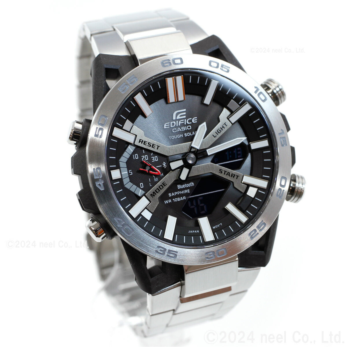 カシオ エディフィス CASIO EDIFICE SOSPENSIONE ソスペンシオーネ ECB-2000 ソーラー 腕時計 メンズ タフソーラー クロノグラフ ECB-2000YD-1AJF スマートフォンリンク