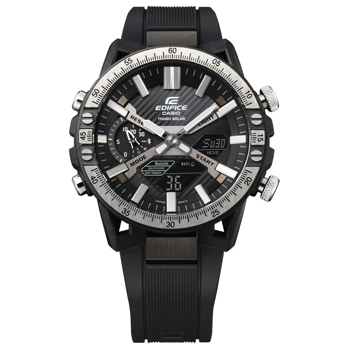 カシオ エディフィス CASIO EDIFICE ソーラー 腕時計 メンズ タフソーラー クロノグラフ ECB-2000YTP-1AJF メカニックツールデザイン スマートフォンリンク