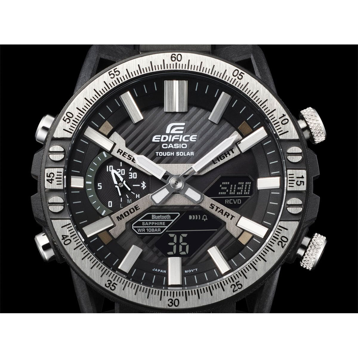 カシオ エディフィス CASIO EDIFICE ソーラー 腕時計 メンズ タフソーラー クロノグラフ ECB-2000YTP-1AJF メカニックツールデザイン スマートフォンリンク