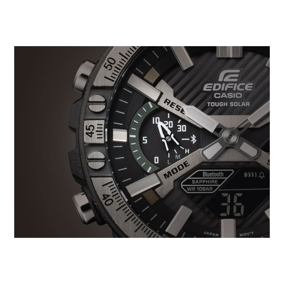 カシオ エディフィス CASIO EDIFICE ソーラー 腕時計 メンズ タフソーラー クロノグラフ ECB-2000YTP-1AJF メカニックツールデザイン スマートフォンリンク