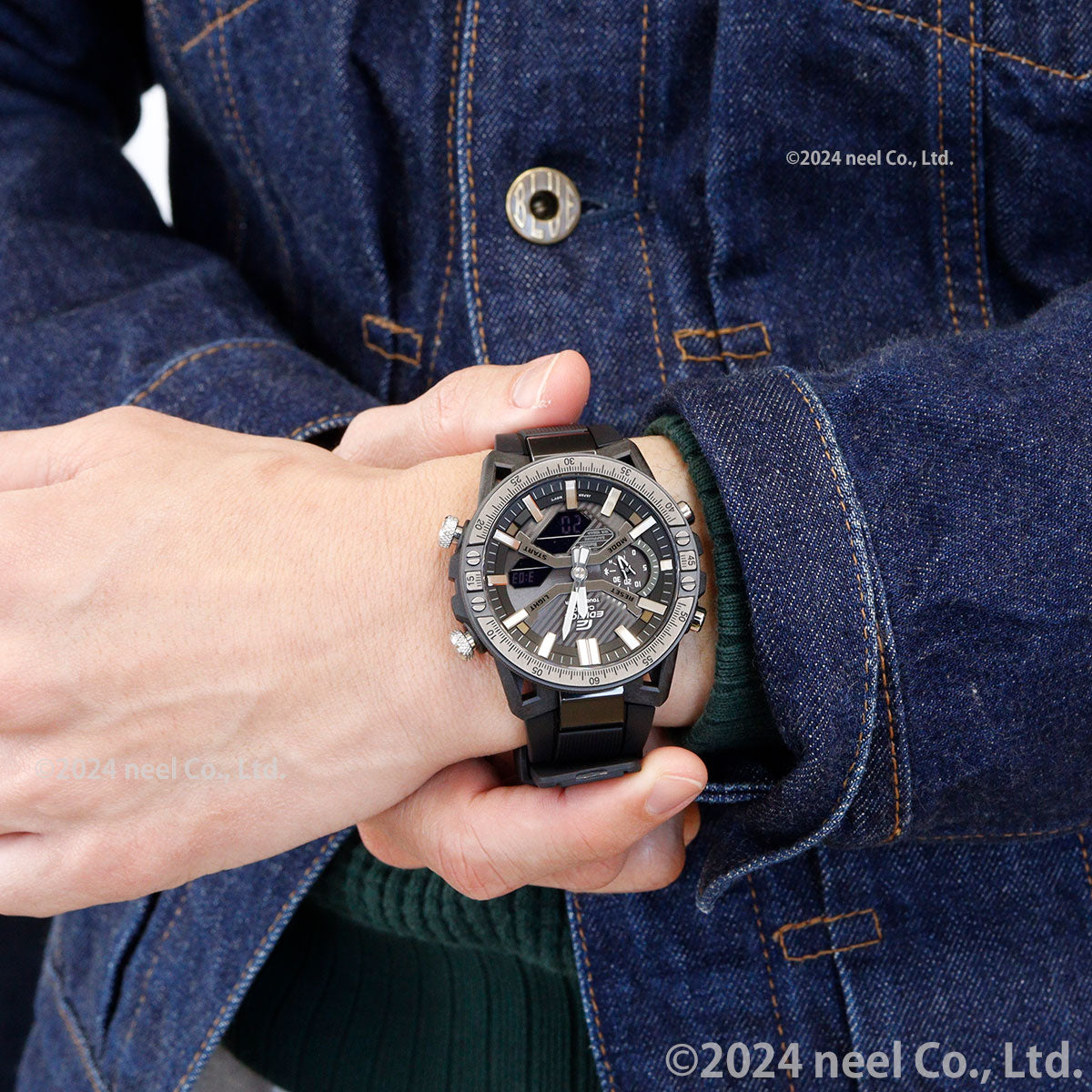カシオ エディフィス CASIO EDIFICE ソーラー 腕時計 メンズ タフソーラー クロノグラフ ECB-2000YTP-1AJF メカニックツールデザイン スマートフォンリンク