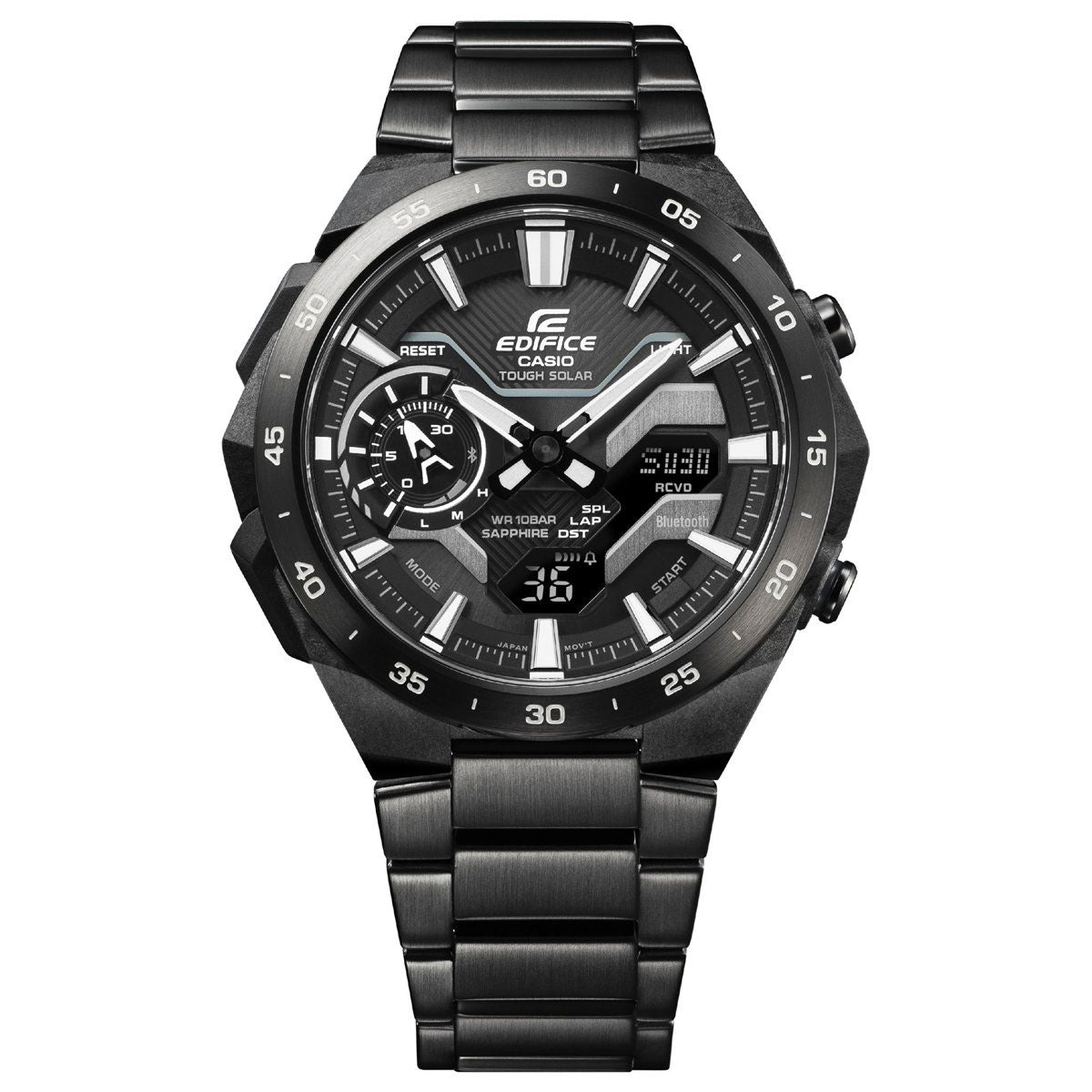 カシオ エディフィス CASIO EDIFICE WINDFLOW ECB-2200YDC-1AJF アナデジ 腕時計 メンズ クロノグラフ ウィンドフロウ スマートフォンリンク