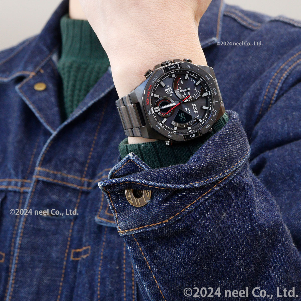 カシオ エディフィス CASIO EDIFICE ソーラー 腕時計 メンズ タフソーラー クロノグラフ ECB-950YDC-1AJF スマートフォンリンク