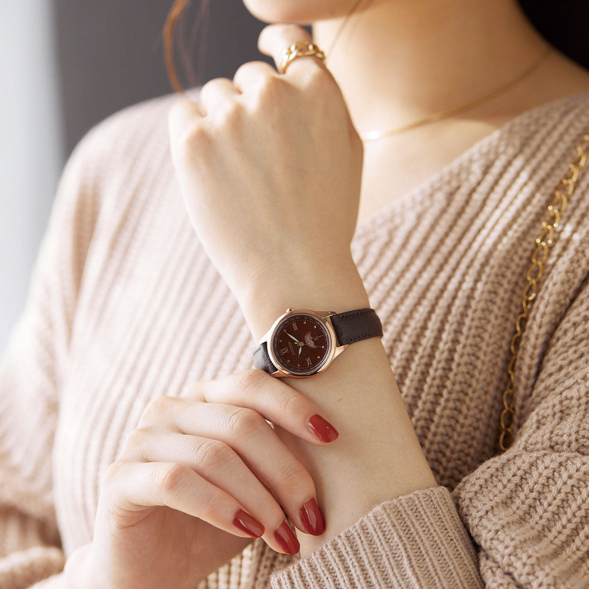 シチズン クロスシー エコドライブ 電波時計 ティタニア ハッピーフライト サン&ムーン 腕時計 レディース CITIZEN xC daichi EE1002-01W