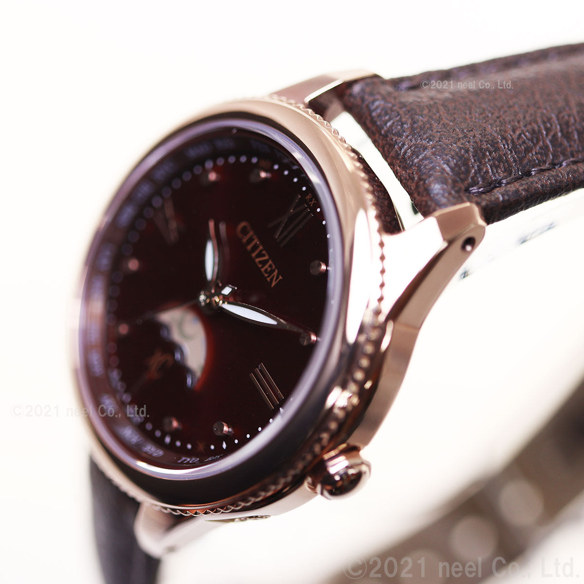 シチズン クロスシー エコドライブ 電波時計 ティタニア ハッピーフライト サン&ムーン 腕時計 レディース CITIZEN xC daichi EE1002-01W