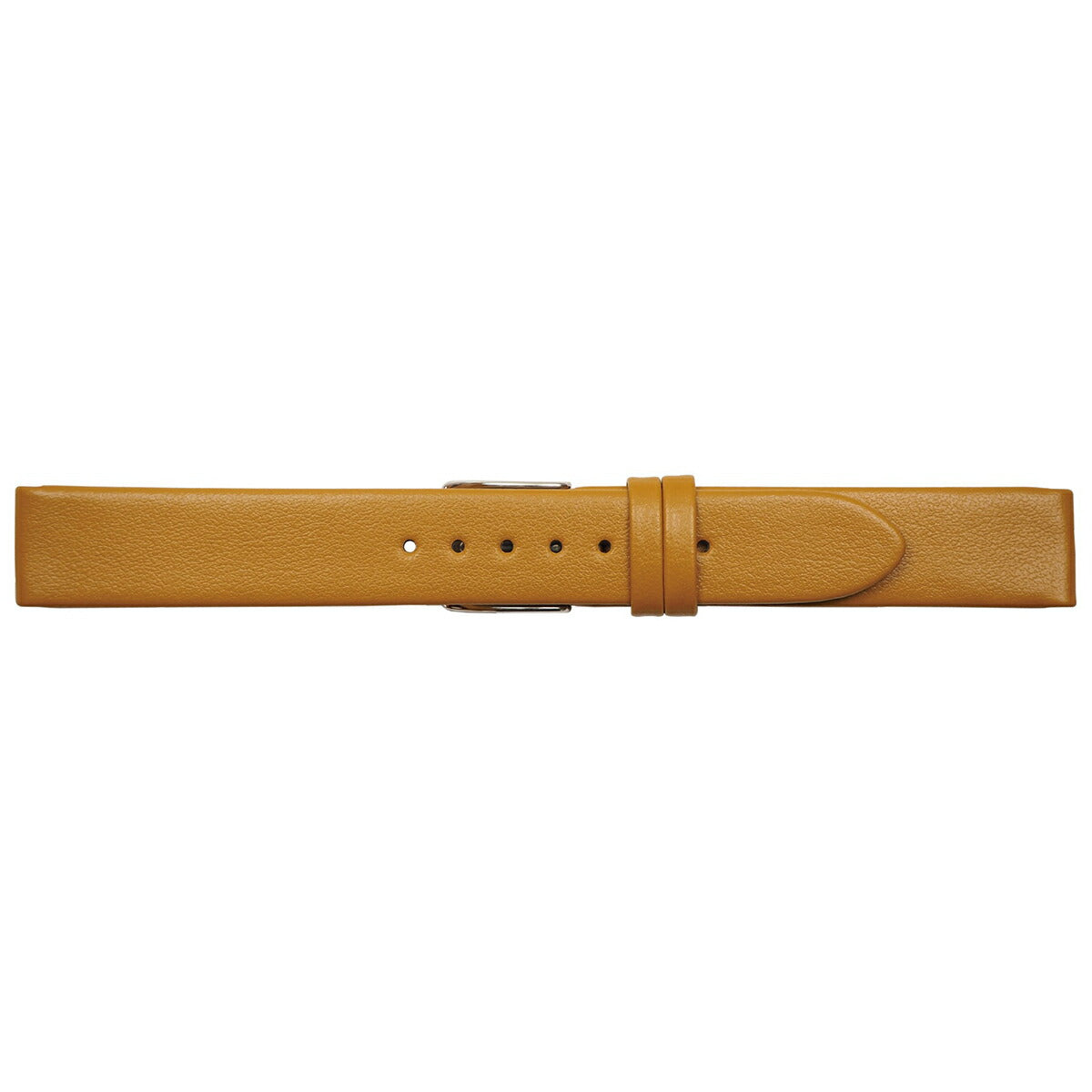 エミッタ Emitta 腕時計 替えバンド ベルト レディース トレソー カーフ 12mm マスタード/シルバー 時計 時計バンド 時計ベルト 革 牛革